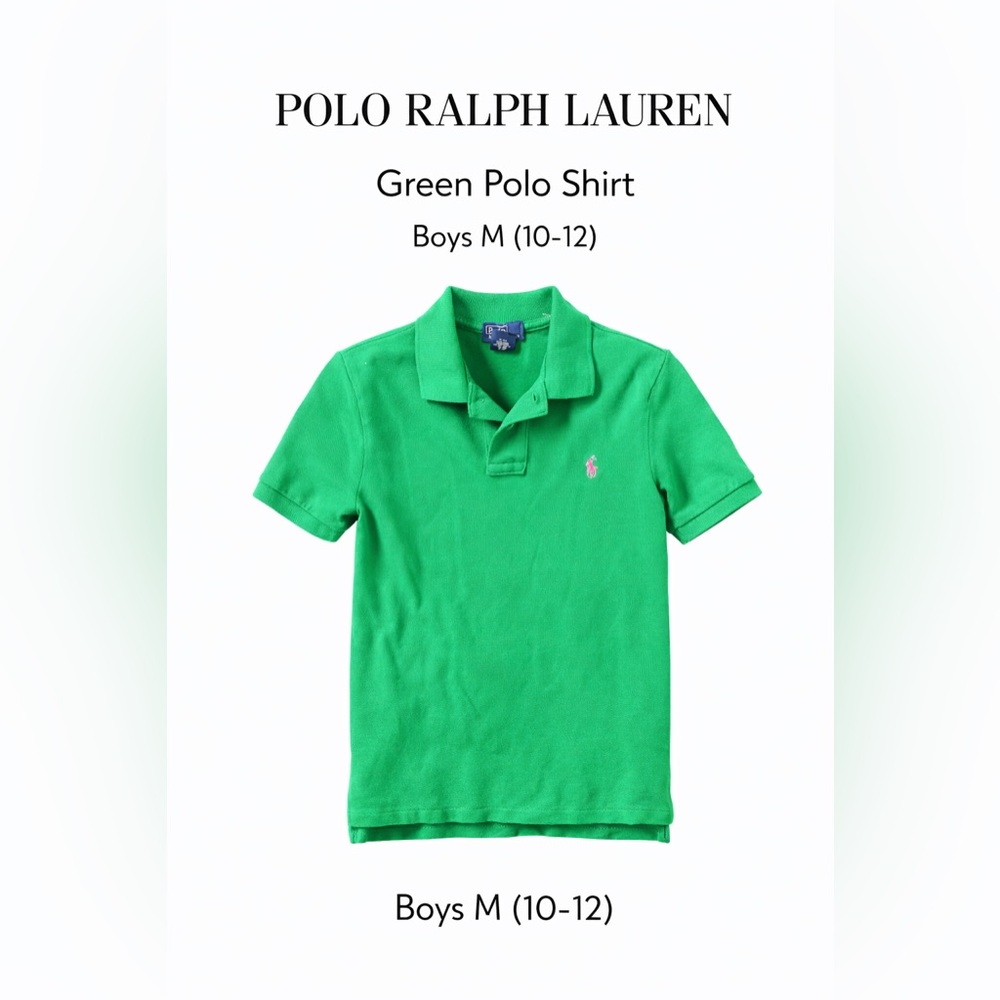 Ralph Lauren Boys' Vibrant Green Polo